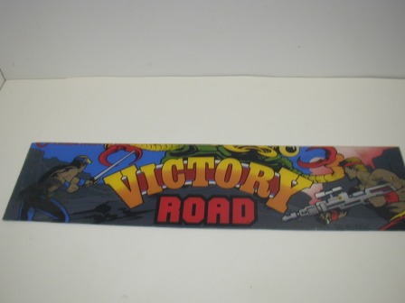 Victory Road  Marquee (This Marquee has Been Cut Down At The Top) (Measures 6 X 23 7/8) $24.99